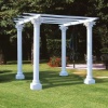Säulen für Pergola - Kunststein, Höhe 245 cm