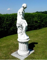 statue de jardin 'Eirene' (déesse de paix) en pierre artificielle de marbe de Carrare