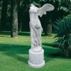 Statue Victoire ou Nike de Samothrace, pierre artificielle