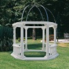 pergola en pierre artificielle